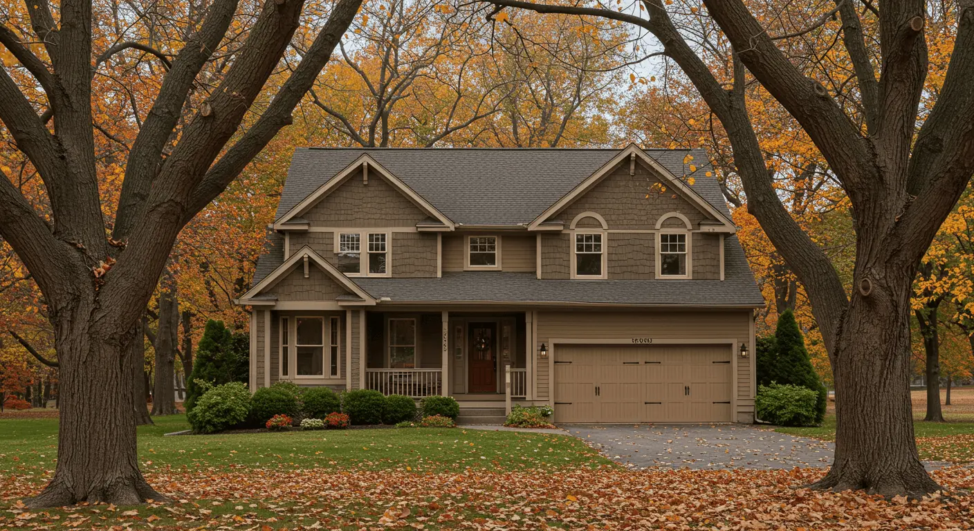 A beautiful Metro Detroit house, echoing the landscapes of our beautiful state parks, from Belle Isle to Kensington with earthy colors and shades that connect to the natural world creating a sense of calm and stability.