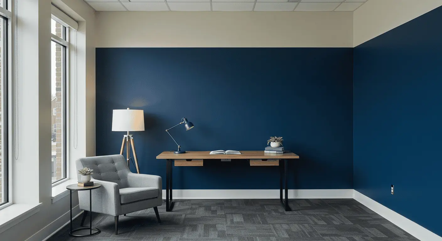 Rochester Hills Bold Navy Commercial Office Space